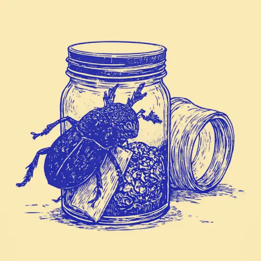 How to safely remove a rare beetle from a home