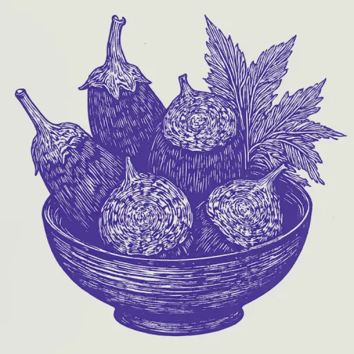 How to Prepare Eggplants for Winter Like Mushrooms with Onion to Make Them Crunchy