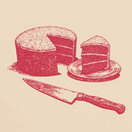 How to Slice a Cake Step-by-Step into Neat Pieces Using Thread or a Knife