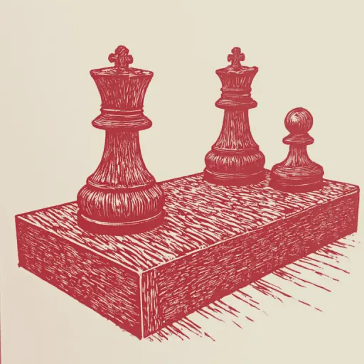 How to win a pawn battle in chess using simple tactics?
