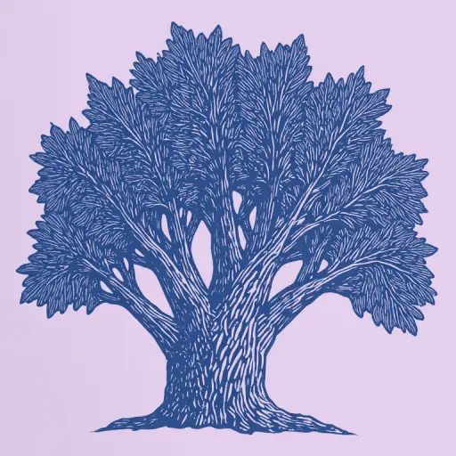 How to paint a tree with gouache beautifully and realistically