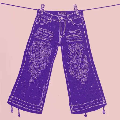 How to wash baggy jeans so they don't lose volume or color
