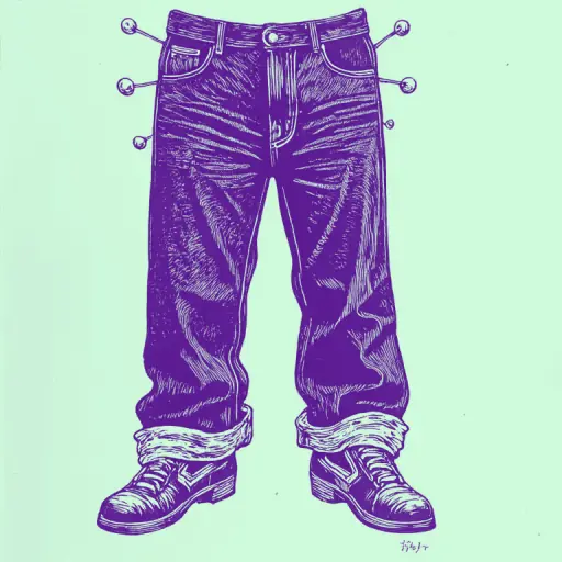 Como dobrar calças com alfinete para um visual arrumado e discreto?