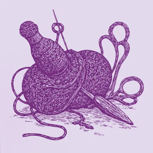 Comment detranquer le fil de broderie lorsqu'il est fortement noué