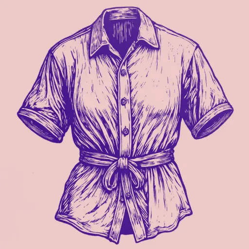 How to Tie a Lace on a Shirt to Turn It into a Stylish Crop Top