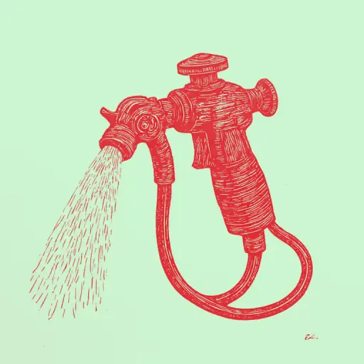 Wie funktioniert der Duschkopf und der Absperrhahn der hygienischen Dusche?