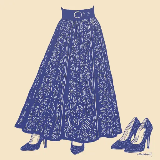 Como llevar una falda ancha para verse delgada y elegante