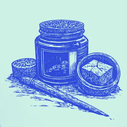 How to dissolve dried paints to reuse them for painting
