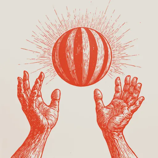 Как играть в горячую картошку по классическим правилам с мячом?