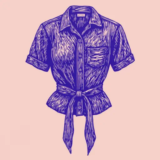 Comment nouer une chemise à l'avant de manière jolie et originale pour un look stylé ?