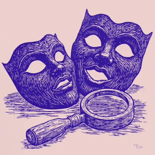 Como descrever o caráter de uma pessoa corretamente usando exemplos visuais?