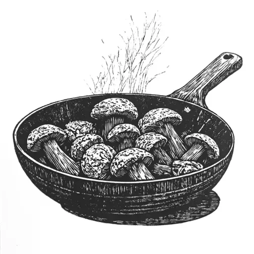 Как пожарить белые грибы на сковороде вкусно и правильно?