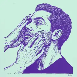 Как избавиться от жесткой щетины на лице?