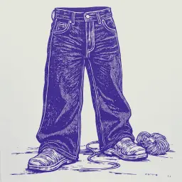 Как завязать джинсы резинкой, чтобы красиво уменьшить их длину или ширину?