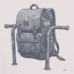 Como prender uma mochila comum no bagageiro da bicicleta de forma segura e firme?