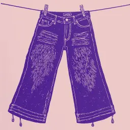 How to wash baggy jeans so they don't lose volume or color