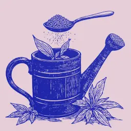 Como preparar la mezcla de polvo Actara para tratar plantas de interior y de jardín
