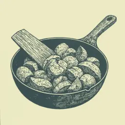 How to Fry Regular Potatoes Using a Simple Classic Recipe