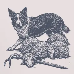 Como entrenar a un border collie para pastorear ovejas y controlar el rebaño