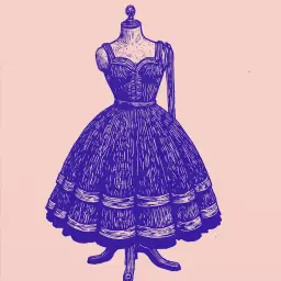 How to sew a voluminous dress by hand that holds its shape