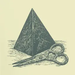 How to Cut a Volume Prism from Paper Yourself Using a Ready-Made Template?
