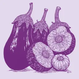 How to Fry Eggplants in a Pan Step-by-Step with Garlic and Herbs