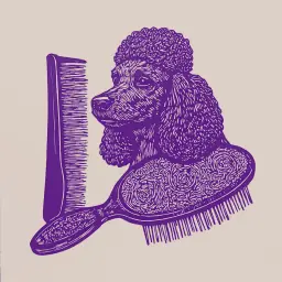How to comb poodle mats without hurting the pet?
