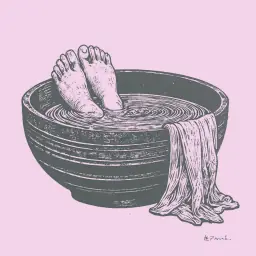 How to interpret a dream where someone washes your or another person's feet