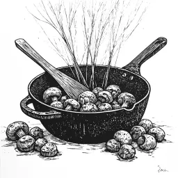 Как выпарить лишнюю жидкость из сковороды быстрее, если мясо или грибы дали много сока?